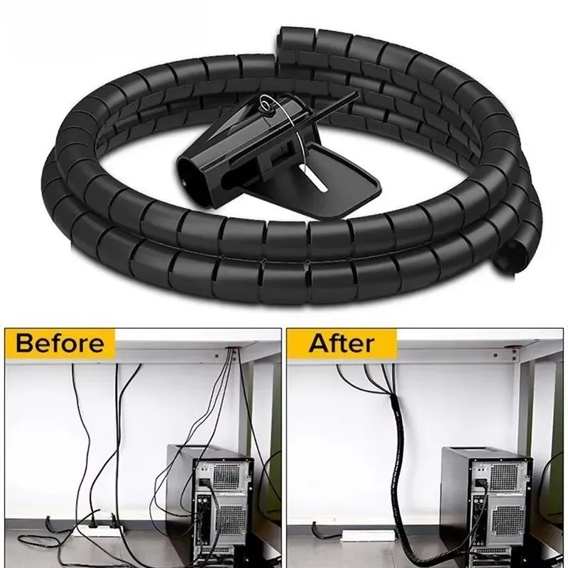 2M/1M 16mm/10mm Cable Organize - Cable Lock Flexible recension och pris