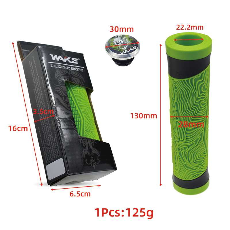 Wake Bicycle Grips Cycling Han - Commuter Bike Lock recension och pris